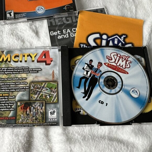 Big Lot Vintage The Sims PC Games - Picture 9 of 12